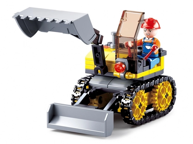 Sluban Town Builders Small Track Excavator