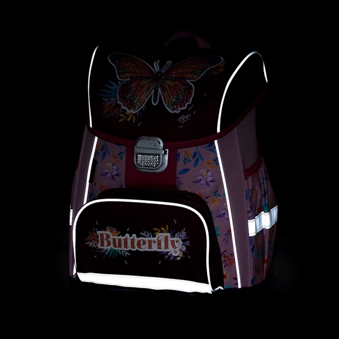 Premium School Backpack Butterfly