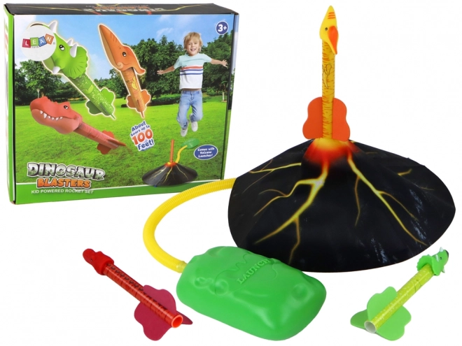 Dinosaur Rocket Launcher Play Set