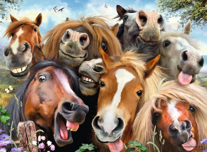 Ravensburger Horse Selfie Puzzle 500 Pieces