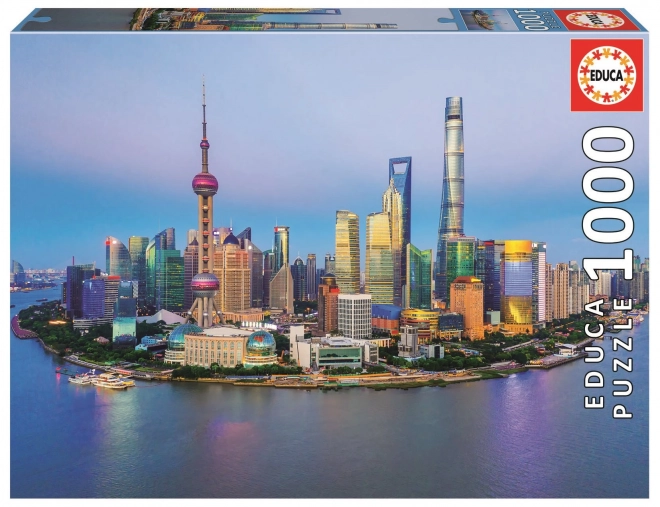 Educa Shanghai Sunset Panorama Puzzle