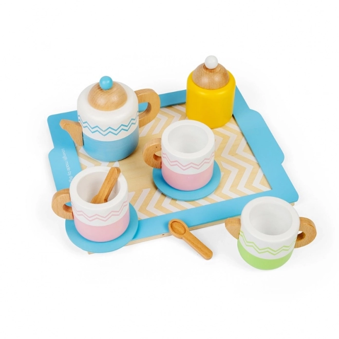 Bigjigs Toys Tea Set with Tray