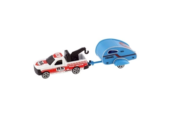 Toy Car with Mini Caravan