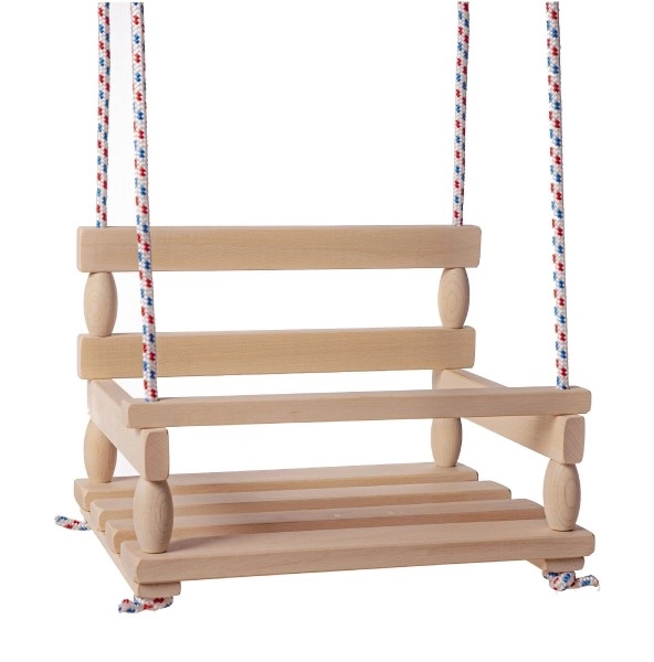 Natural Wooden Swing