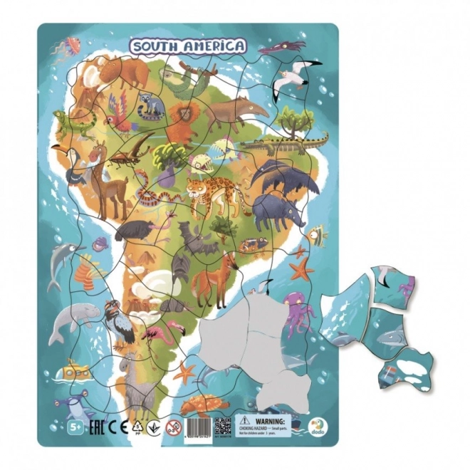 Dodo South American Animals Puzzle