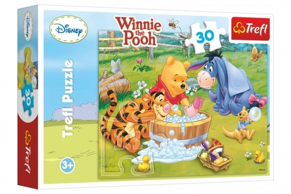 Piglet's Bath with Winnie the Pooh Puzzle 30 Pieces