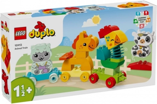 LEGO DUPLO moj prvi vlak z živalmi