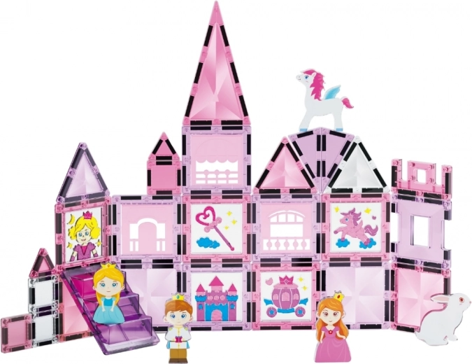 Kouzelný zámek a pohádkové postavičky