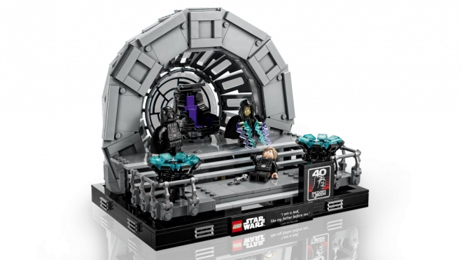 Lego Star Wars Emperor's Throne Room Diorama