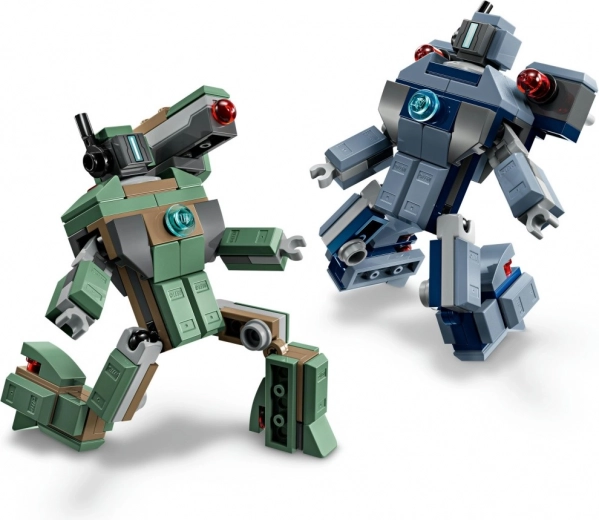 Mozgatható mecha figurák akciópózokhoz