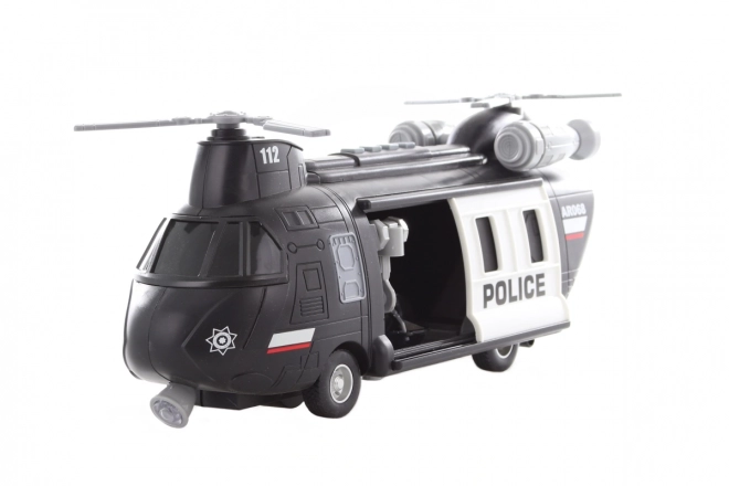 Battery Operated Police Helicopter with Light and Sound