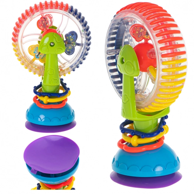 Ferris Wheel Rattle Toy with Suction Cup