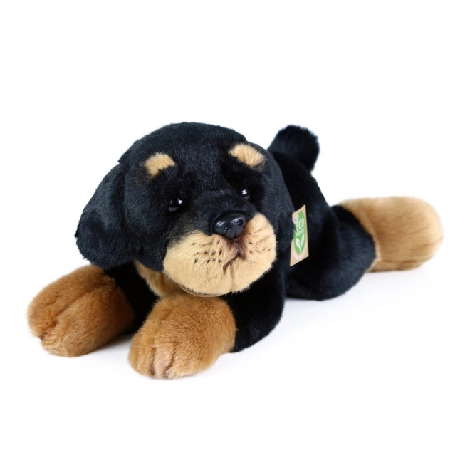 Plush Rottweiler Dog 30 cm Eco-Friendly