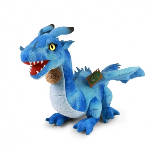 Plush Dragon 40 cm Blue Eco-Friendly