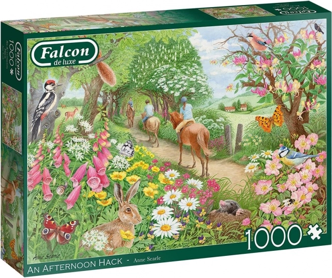 Falcon Afternoon Ride 1000 Piece Puzzle