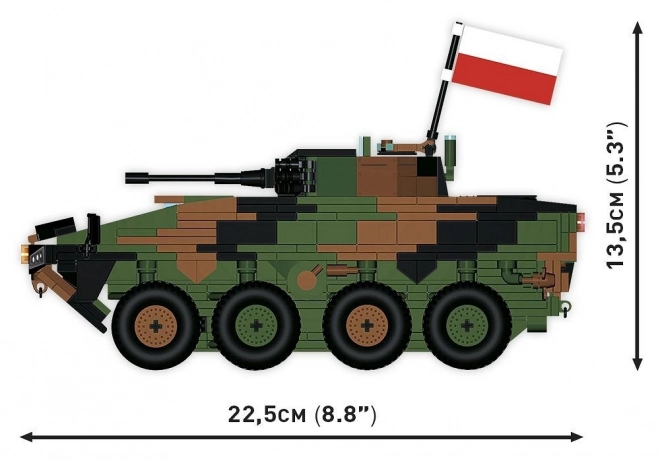 Rosomak Armored Vehicle Model Blocks