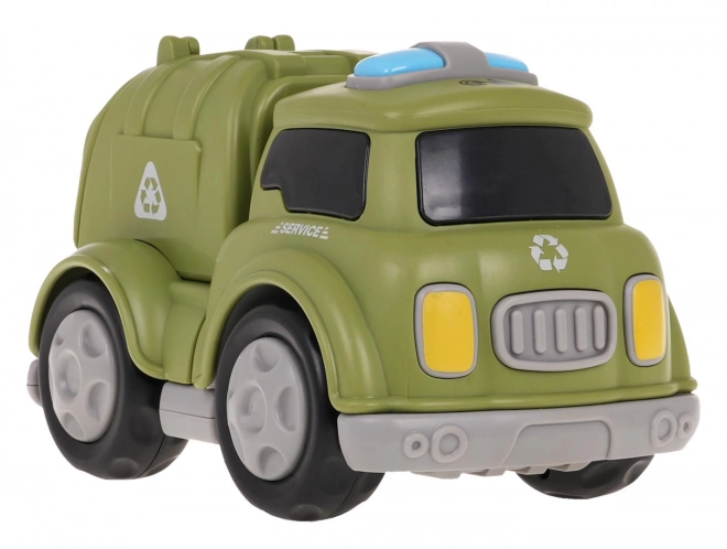 Interactive Magnetic Garbage Truck Toy