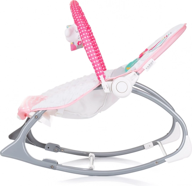 Chipolino Baby Rocker Chair Melody Pink