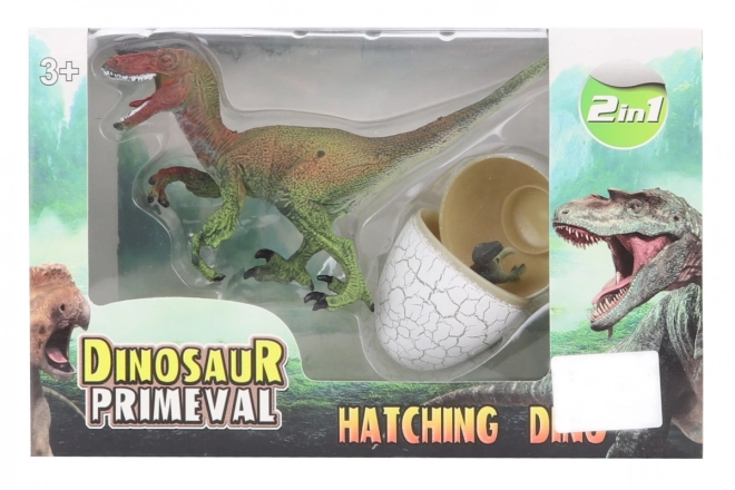 Velociraptor With Egg Toy