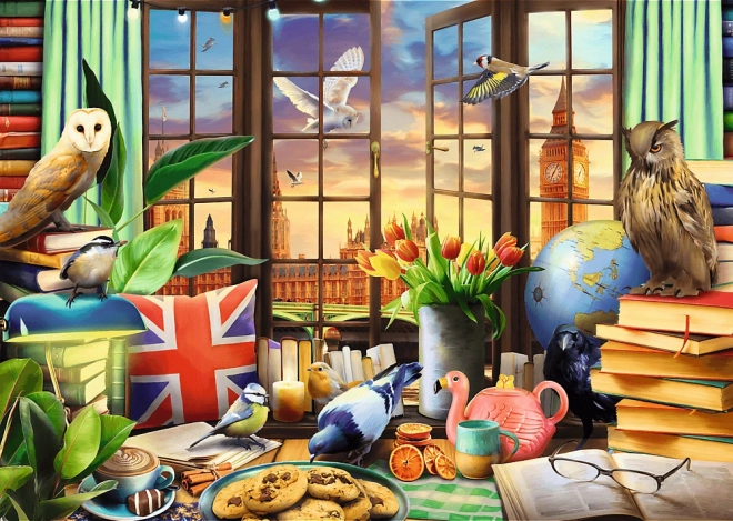 British Scenes 1000 Piece Puzzle Premium Plus