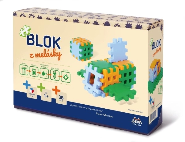 Block Building Set from Molasses