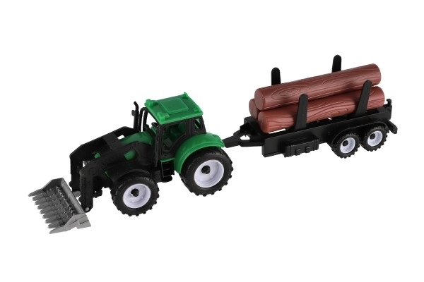 Tractor with Detachable Trailer Toy Set