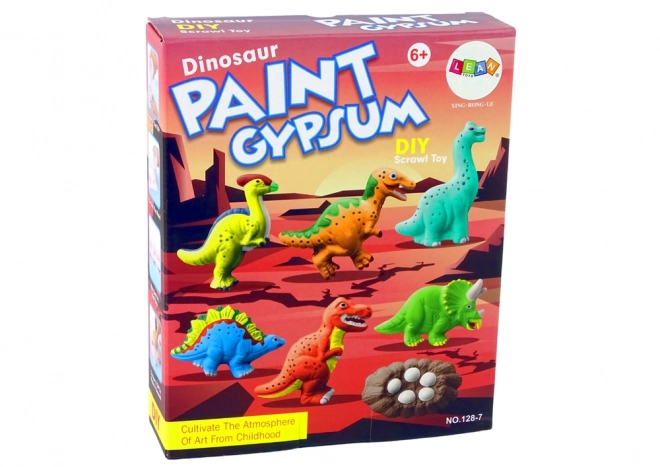 Dinosaur Plaster Casting and Painting DIY Set