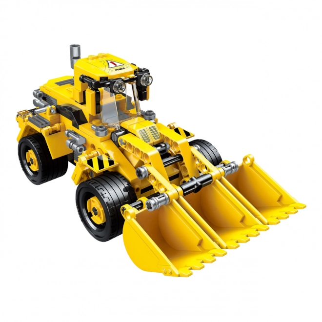 Qman Unlimited Ideas 3-in-1 Construction Machinery Set