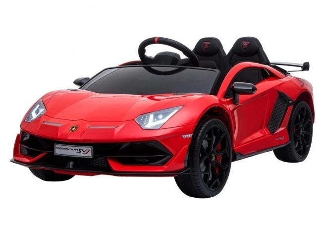 Electric Ride-On Car Lamborghini Aventador Red