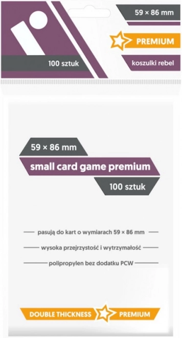 Small Card Game Premium Sleeves