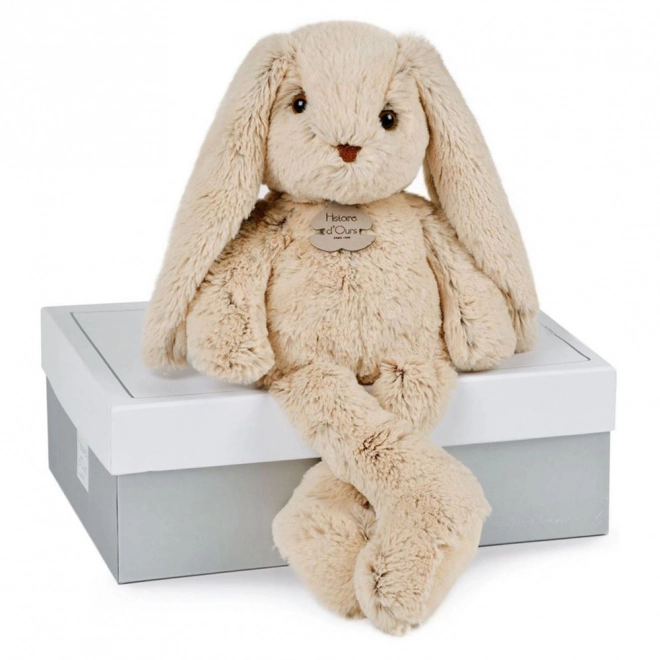 Beige Plush Rabbit Toy by Histoire d'Ours