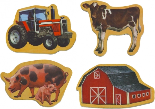 Learning through play with farm themes