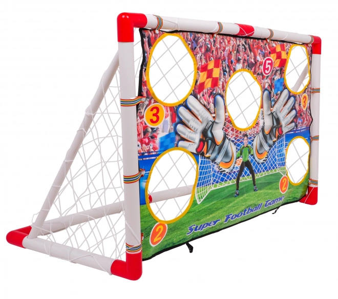 Mega Soccer Goal with Training Mat