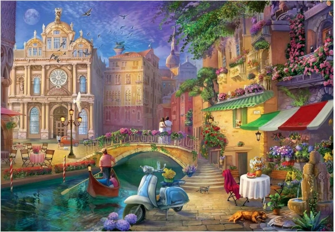 Romantic Venice 500 Piece Puzzle