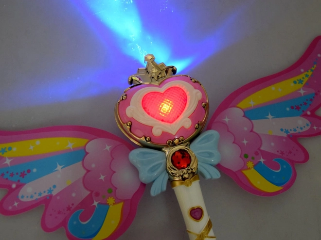 Magic Bubble Wand with Music and Light