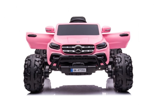 Electric Ride-On Car Mercedes 4x4 Pink