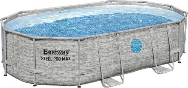 Selbsttragendes Schwimmbecken Bestway Power Steel Swim Vista 427 x 250 x 100 cm