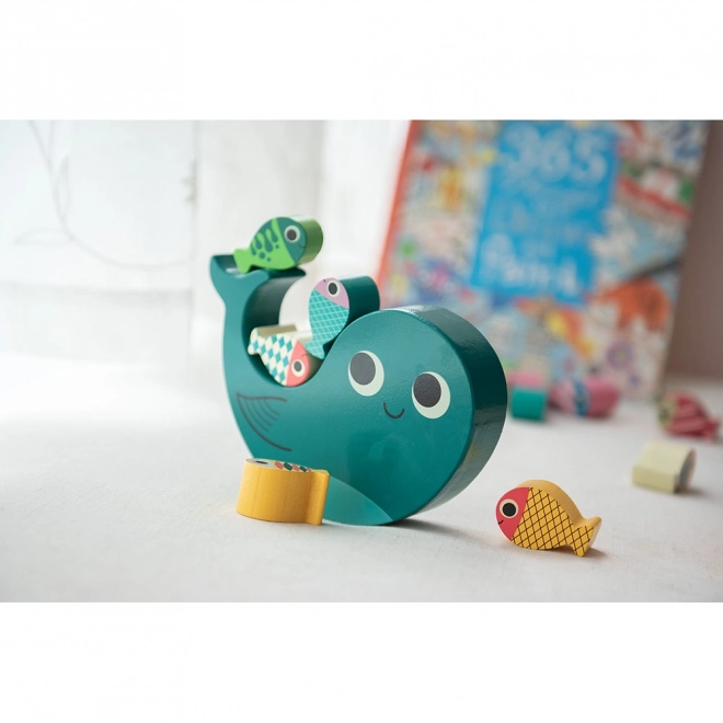 Vilac Motor Skill Balance Game Whale