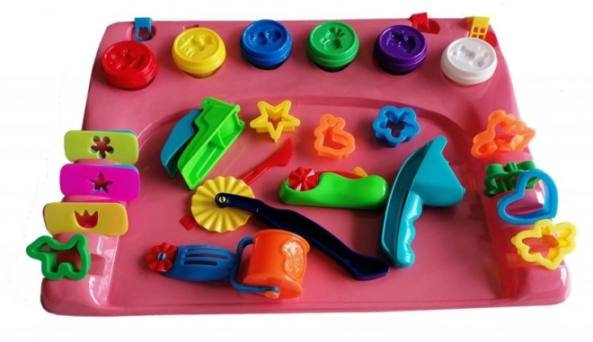 Big Kitchen Play Dough Set with Mat