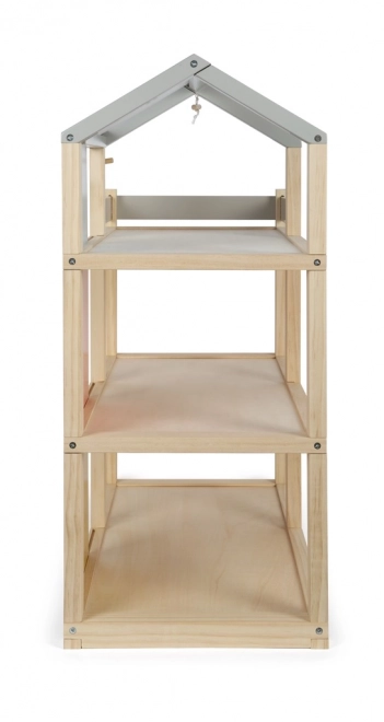 Small Foot Dollhouse with Furniture, Natural