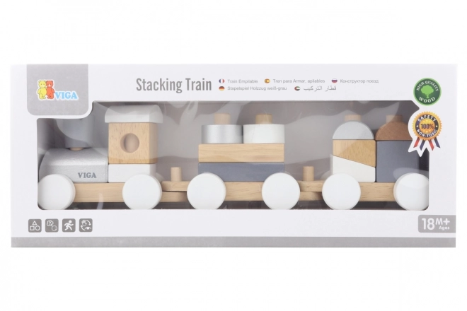 Wooden Train Set