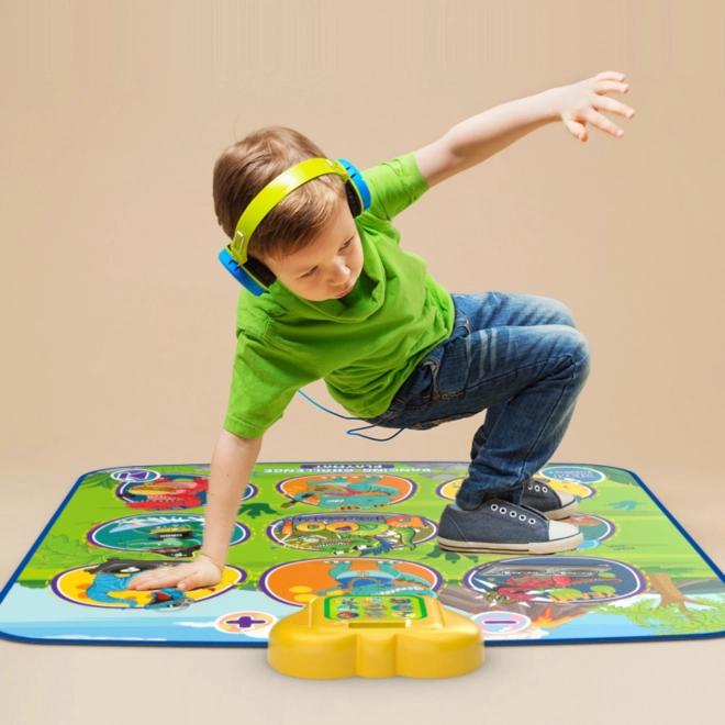 WOOPIE Tappetino musicale danza Dinosauri
