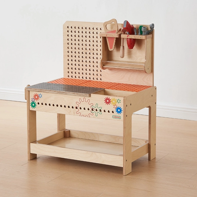 Wooden STEM Workshop Set with Tools and Accessories