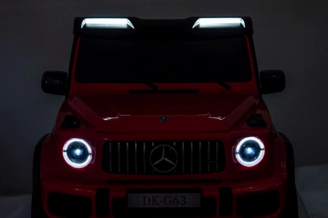 Battery-Powered Car MERCEDES G63 XXL Red 4x4