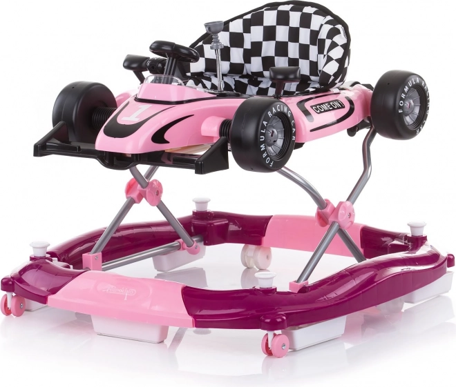 Interactive Walker Car Racer 4-in-1 Pink