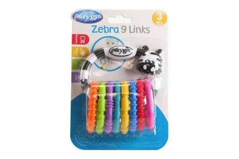 Playgro Zebra with Rings Toy