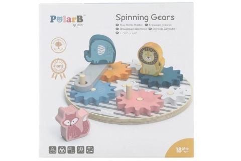 Animal Gear Puzzle Set