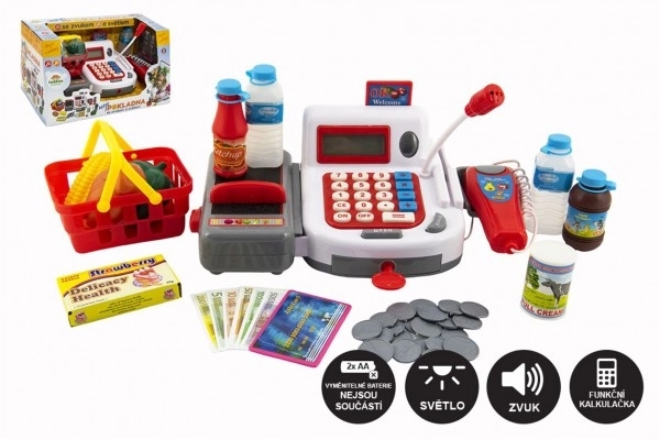 Children's Electronic Cash Register with Accessories