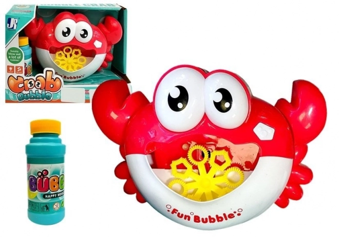 Red Crab Bubble Machine