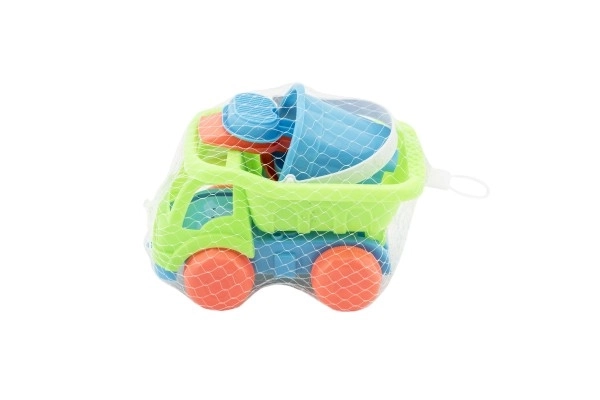 Sandbox Toy Truck with Accessories